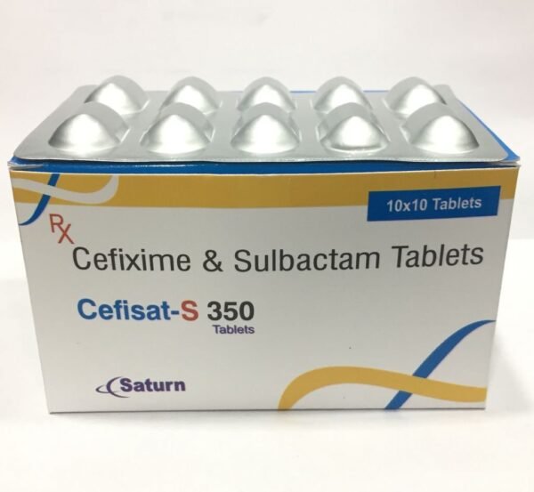 Cefixime & Sulbactam Tablets | Cefisat-S 350 Tablets