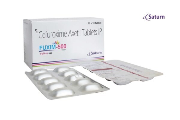 Cefuroxime Axetil Tablets IP | Fuxim-500 Tablets