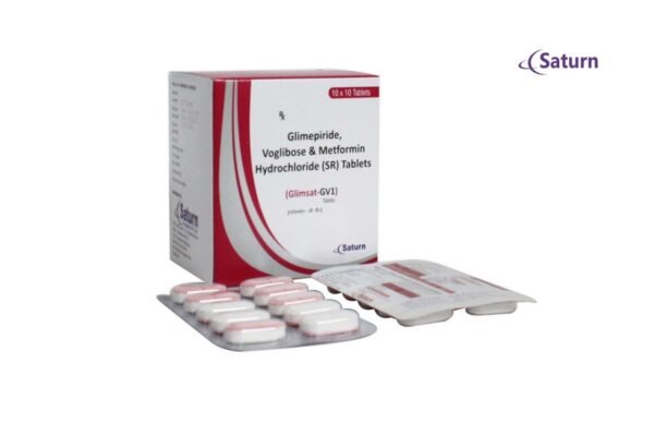 Metformin Hydrochloride Glimepiride and Voglibose Tablets