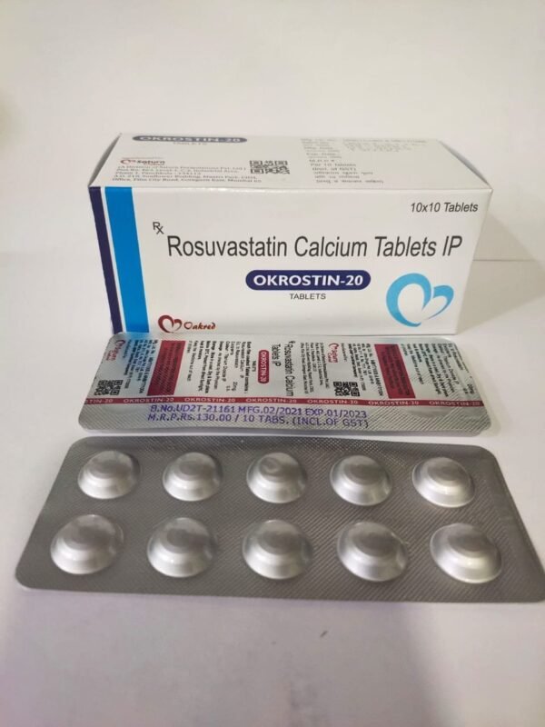 Rosuvastatin Calcium Tablets | OKROSTIN-20