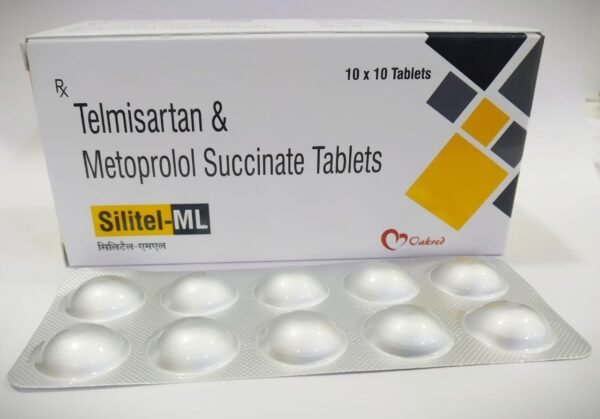 Telmisartan Metoprolol Succinate Tablets | Silitel-ML