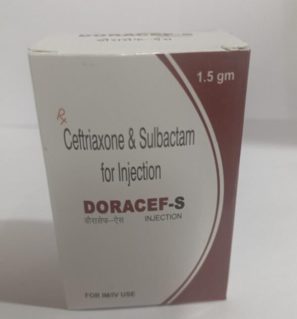 Ceftriaxone Sulbactam For Injection | Doracef-S Injection